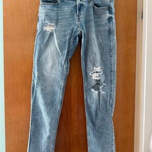 Hollister Women's Skinny Jeans - Light Blue. W31. L32